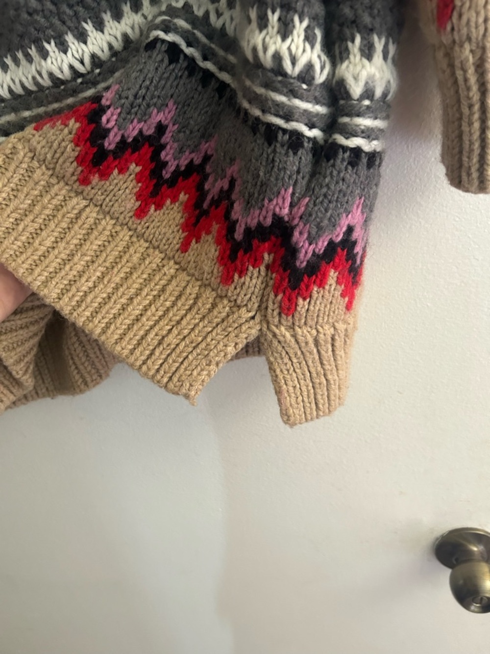 Lucky Brand Aztec Cardigan Sweater - Picture 7 of 8